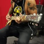 Pedro Pain en sesión de grabación de rock en Rec Audio Estudio Cancún